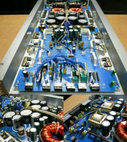 Alpine mrv f505 4 channel sq amplifier. Modded for sq