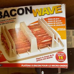 Bacon Wave Cook Your Bacon In The Microwave Brand New
