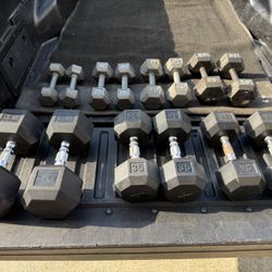 Dumbbells 370 Pounds 