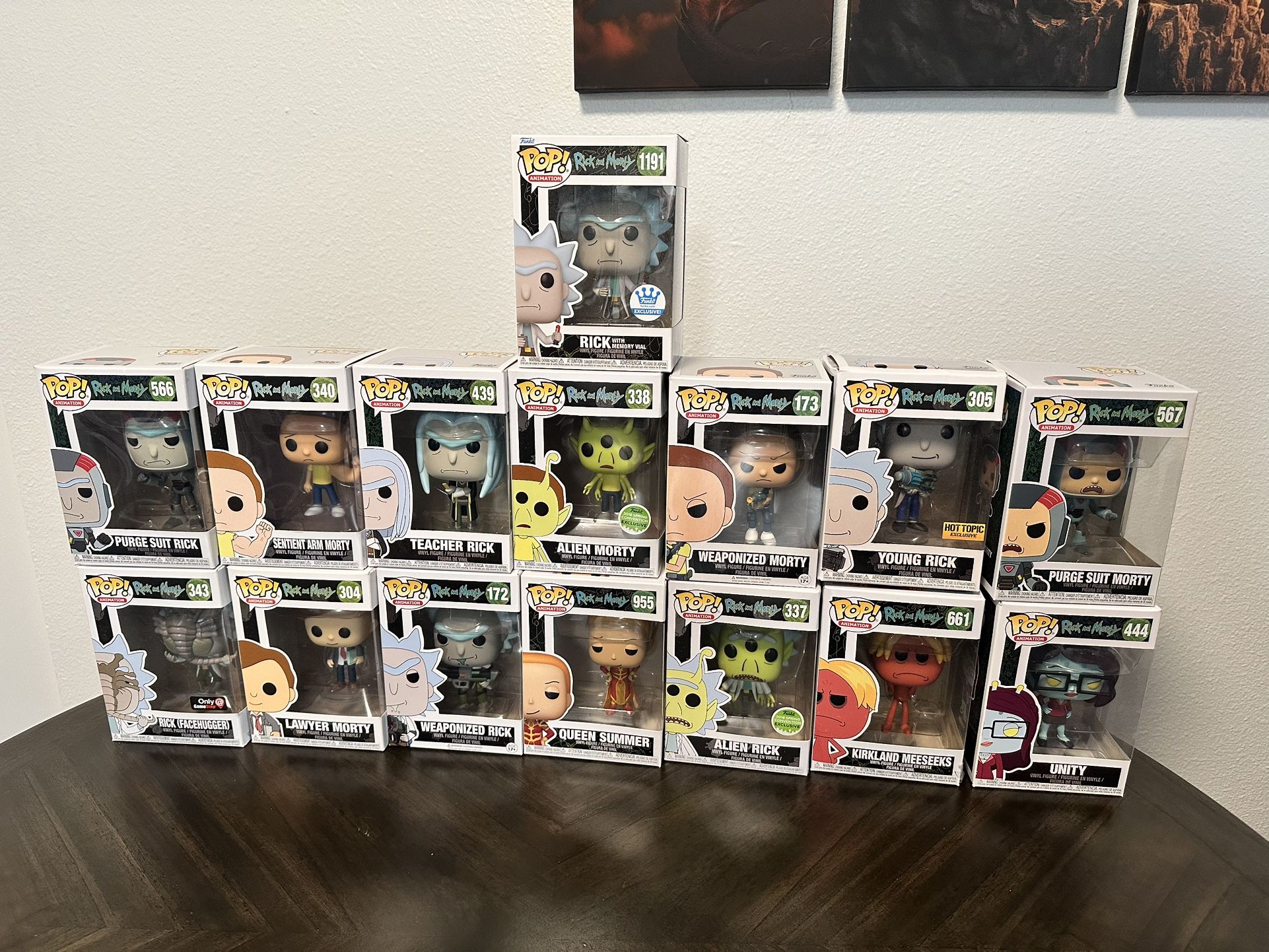 Rick And Morty Funko Pops