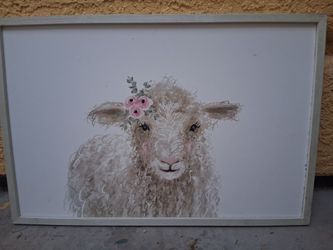 Wall Art(Sheep Picture)