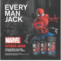Every Man Jack Spider Man Themed Bundle 