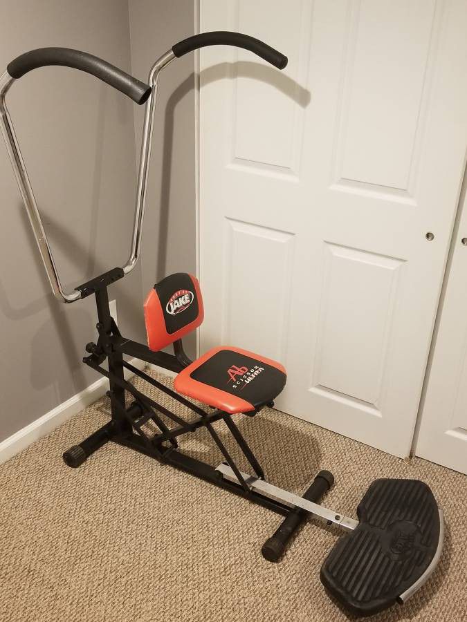 BODY BY JAKE AB SCISSOR ABDOMINAL FITNESS WORKOUT EXERCISE MACHINE