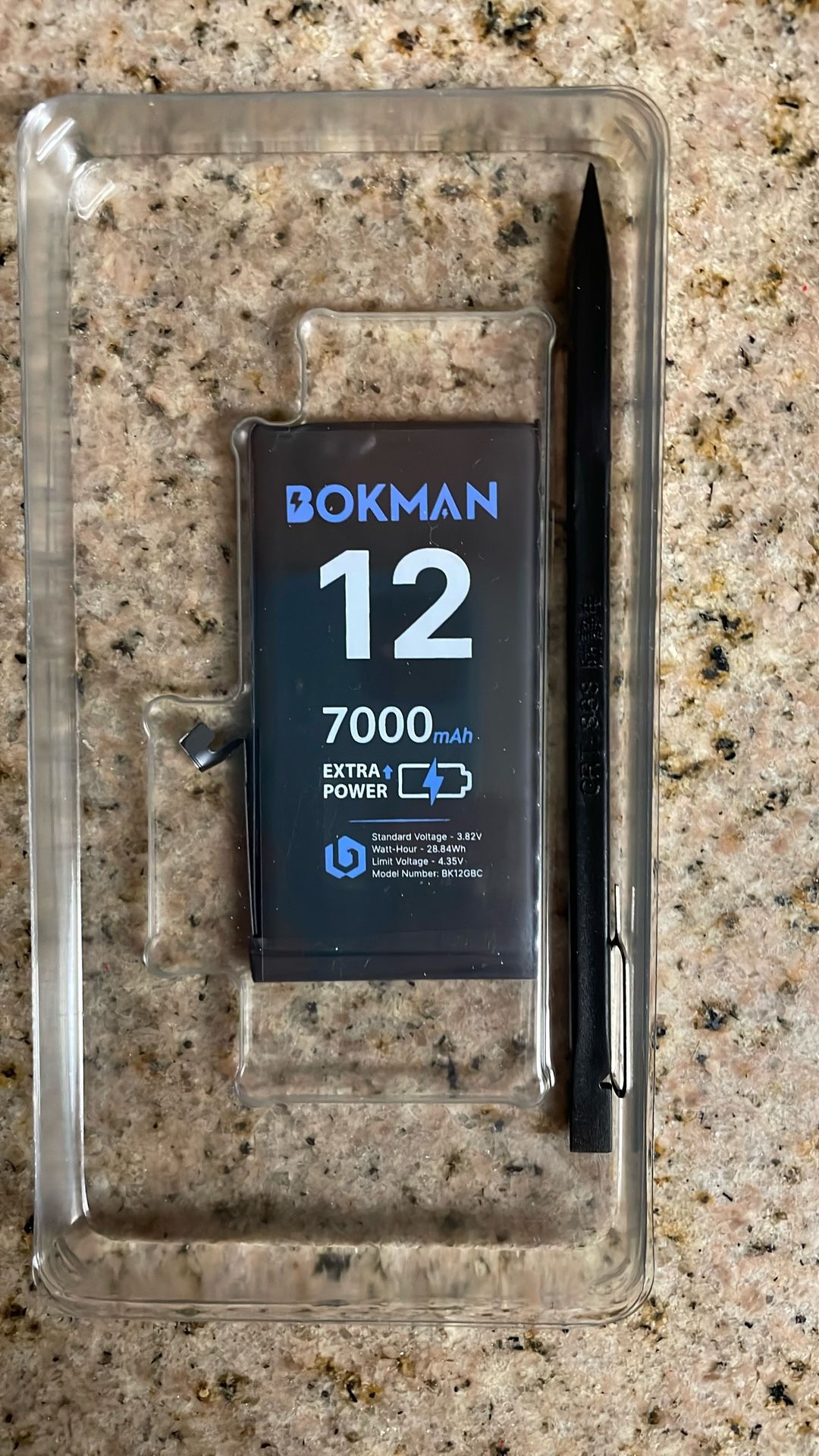 Bokman Battery For iPhone 12.