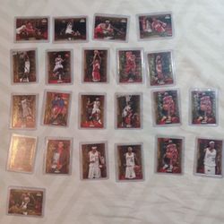 20-Upper Deck LeBron James Freshman Collection. #s 80,60,90,89,81,54,66,84,56,8621,85,29,28,87,57,83,69,26,82 
All in Sleeves.