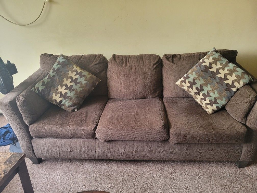 Brown Couch