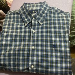 Ralph Lauren Classic Fit Long Sleeve Small