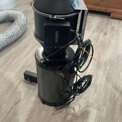 Ac Infinity 4” Air Duct Fan With Carbon Filter 