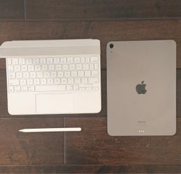 Apple iPad Air with Magic Keyboard and Apple Pencil