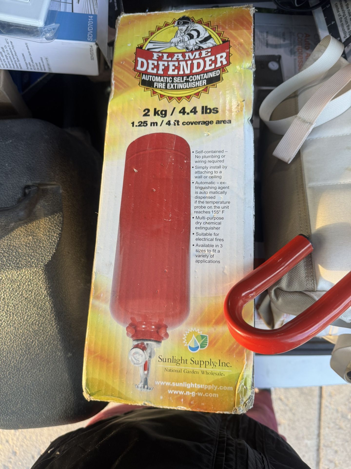 Fire extinguisher-Flame Defender