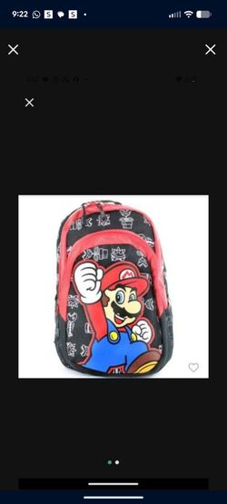 Mario backpack