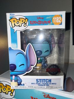 Funko Pop! Disney Lilo & Stitch - Stitch with Boba #1182 (Special Edition)