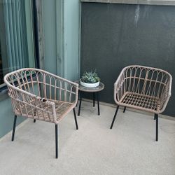 3 piece patio set 