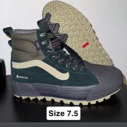 Vans Sk8-hi Gore-tex Hiking Boots Size 7.5 New