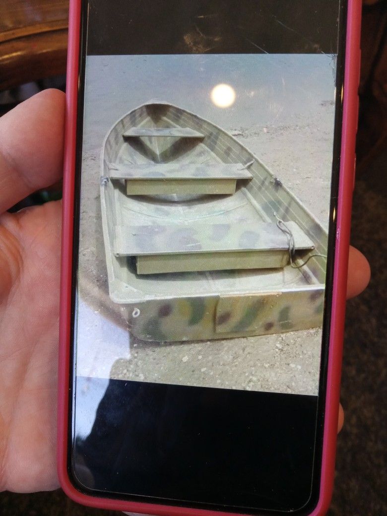 12 Foot Aluminum Boat.