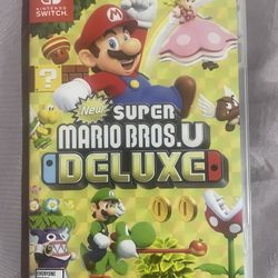 Super Mario Bros U Deluxe 