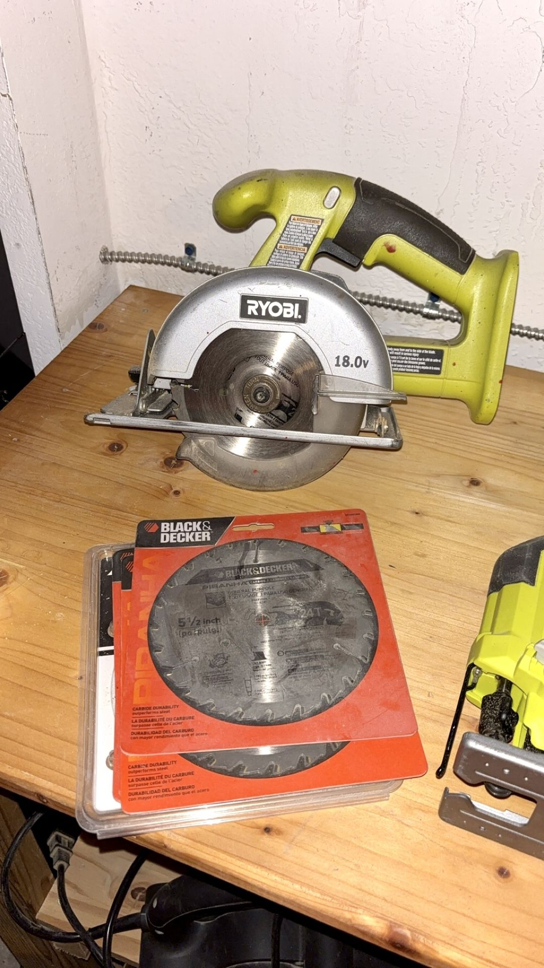 Ryobi 18V 5 1/2” Circular Saw