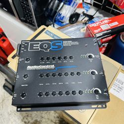 AudioControl EQS Black Six Channel Trunk Mount Equalizer