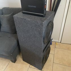 12inch Speakers With Amp - Memphis