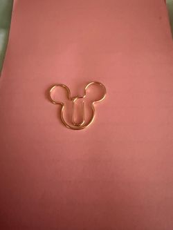 Mickey Mouse shaped paper clips