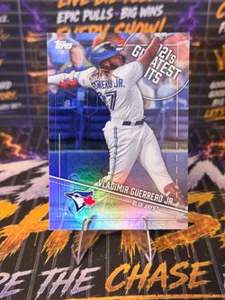 2022 Topps Vladimir Guerrero Jr. 2021’s Greatest Hits #21GH-1 Blue Jays