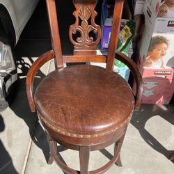 Wooden Bar Stool