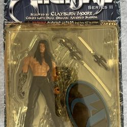 WITCHBLADE. SERIES II. IAN NOTTINGHAM ACTION FIGURE. TOP COW. MOORE COLLECTIBLES