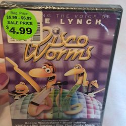 Children's DVD Disco Worms NEW!