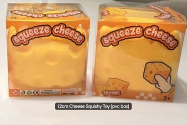 Jumbo Size Cheese Squishy Flour Filled