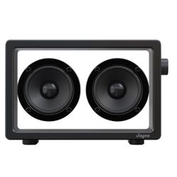 Cassette Portable Bluetooth Speaker, 20W Minimalist Speakers Bluetooth Wireless Loud, HD Powerful Sound and Wide Compatibility V5.3 for Indoor Outdoor