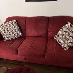 Couch  & Chair With Ottoman