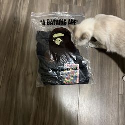 A bathing ape black polo