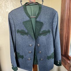 Beautiful Lodenfrey Tyrolean/Bavarian style wool jacket
