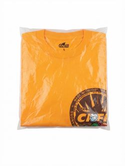 Cacti Cactus Jack x Travis Scott Graphic Print Crew Neck Tee Orange Men's L