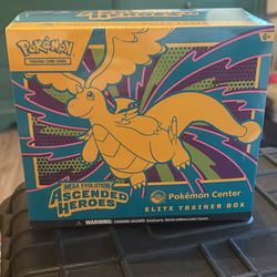 Ascended Heroes Pokemon center Etb
