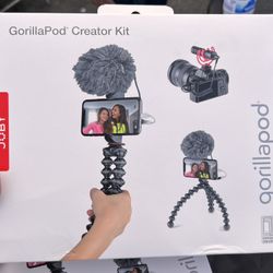 JOBY - GorillaPod Creator Kit for Vlogging - Black