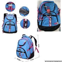 New Large Double Zipper Backpack with 15.6” laptop pocket(cash & pick up only)