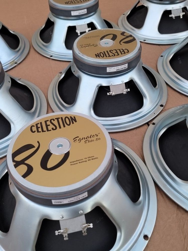 Classic Lead 80 AKA Egnator Elite 80 8ohm Guitar Speakers By Celestion - Used But In Proper Working Order