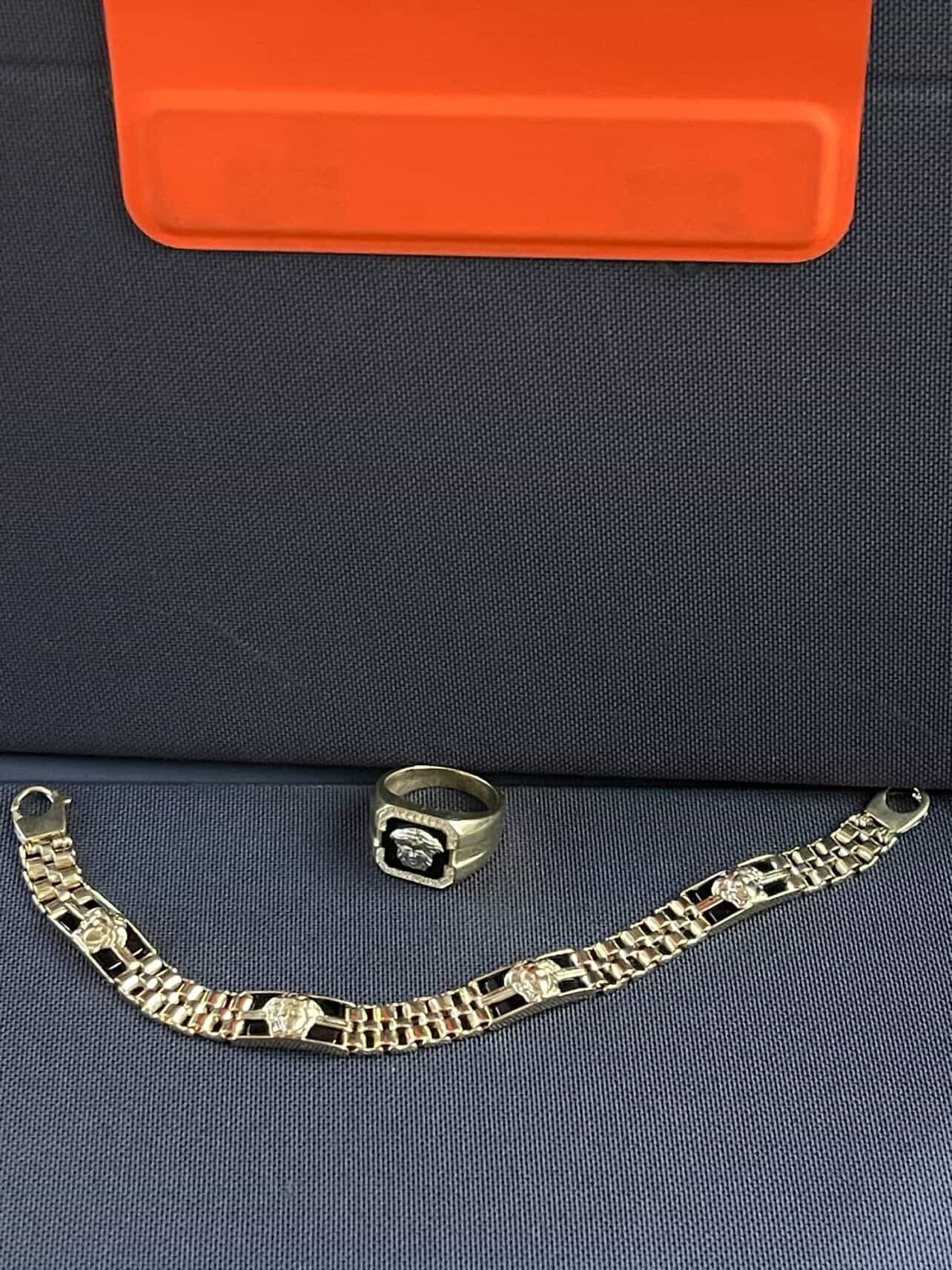 Versace Ring And Bracelet