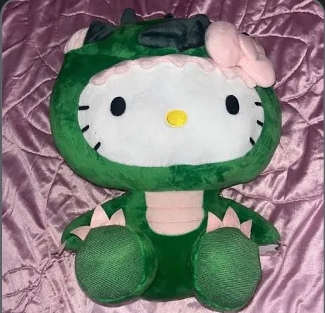 Hello kitty dinosaur plush giant