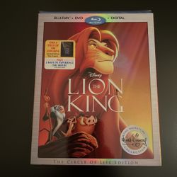 The Lion King-Blu Ray & DVD