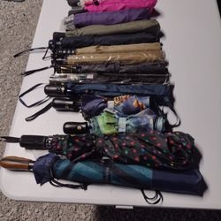 Fourteen Umbrellas $5.00 Each
