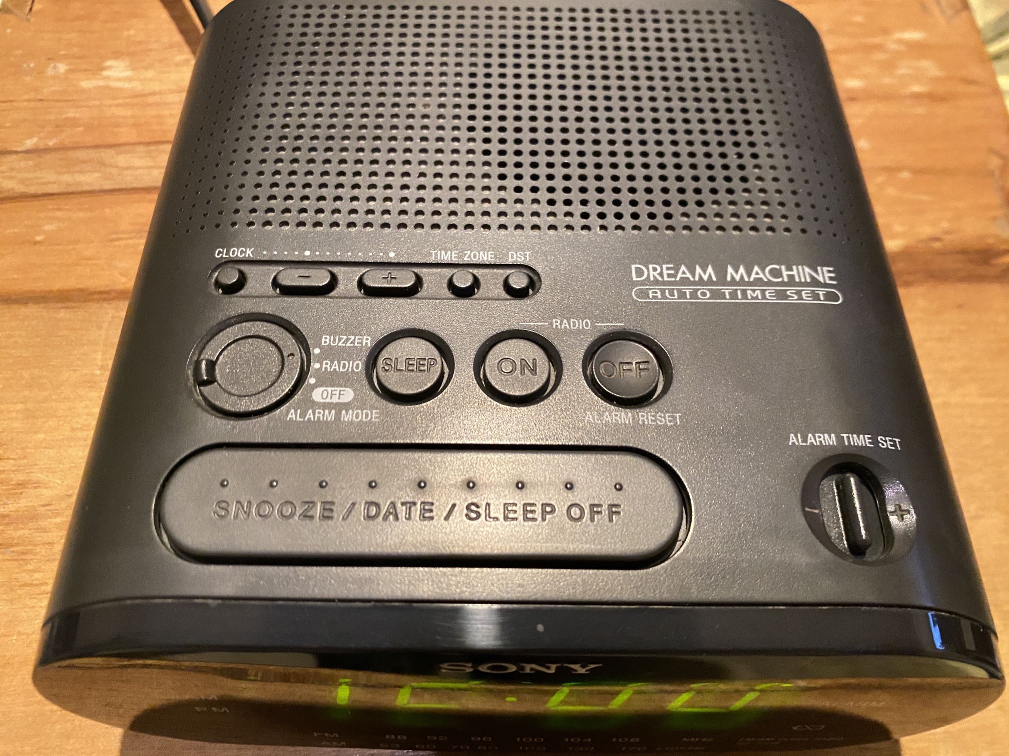 Sony Dream Machine Alarm Clock 