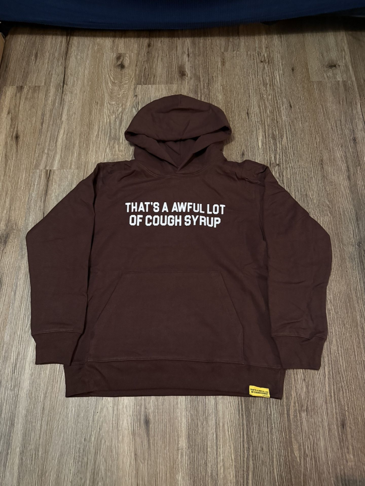 That’s A Awful Lot Of Cough Syrup Brown Hoodie