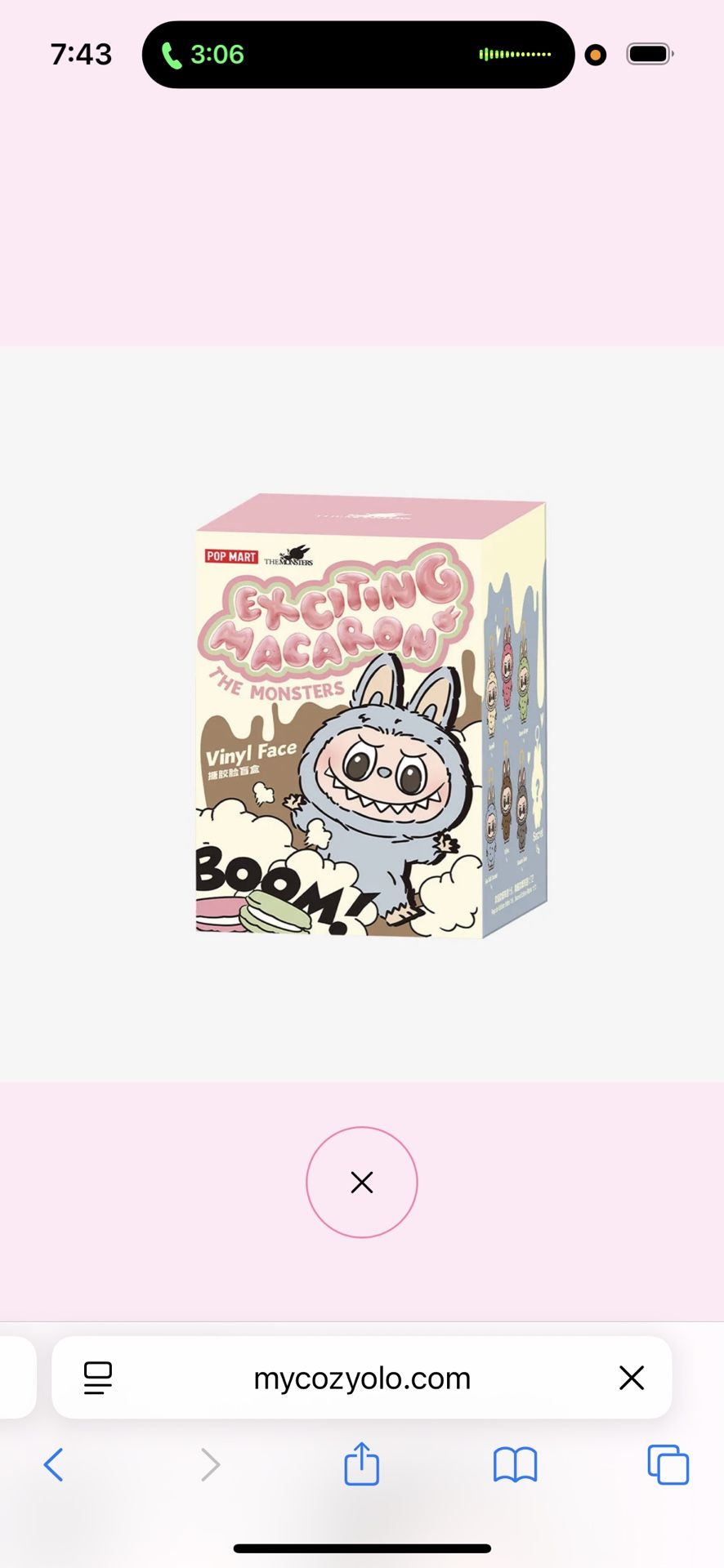 Macaron Soy Milk Brand New 100% Real