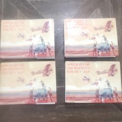 (2) Aircraft Of Air Racing's Golden Age Part 1&2 Book Sets