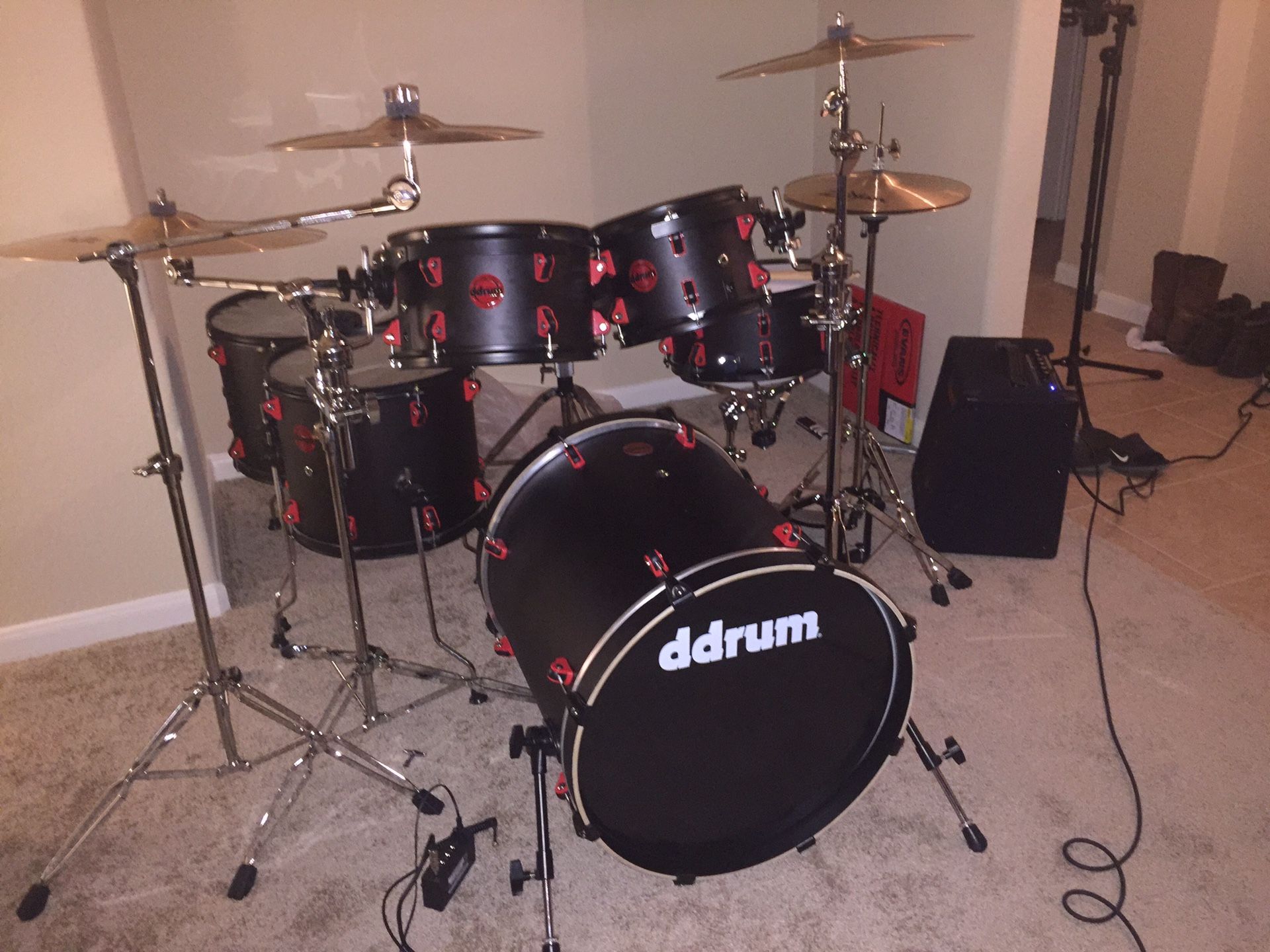 D Drum Hybrid 6 Piece Drum Set