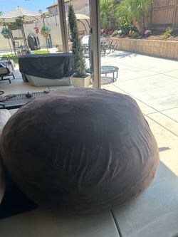 King cordaroy bean bag chair