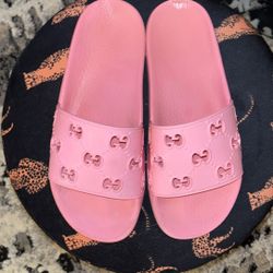 Pink Gucci Sandals