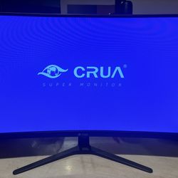 CRUA 27” Curved Gaming Monitor 